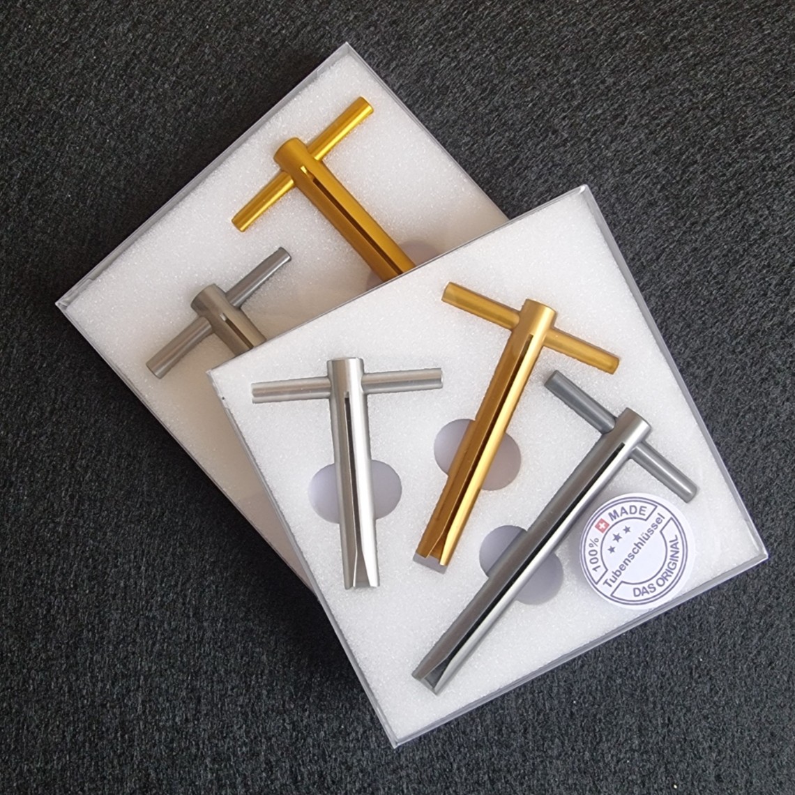 Tubenschlüssel Geschenk-Set