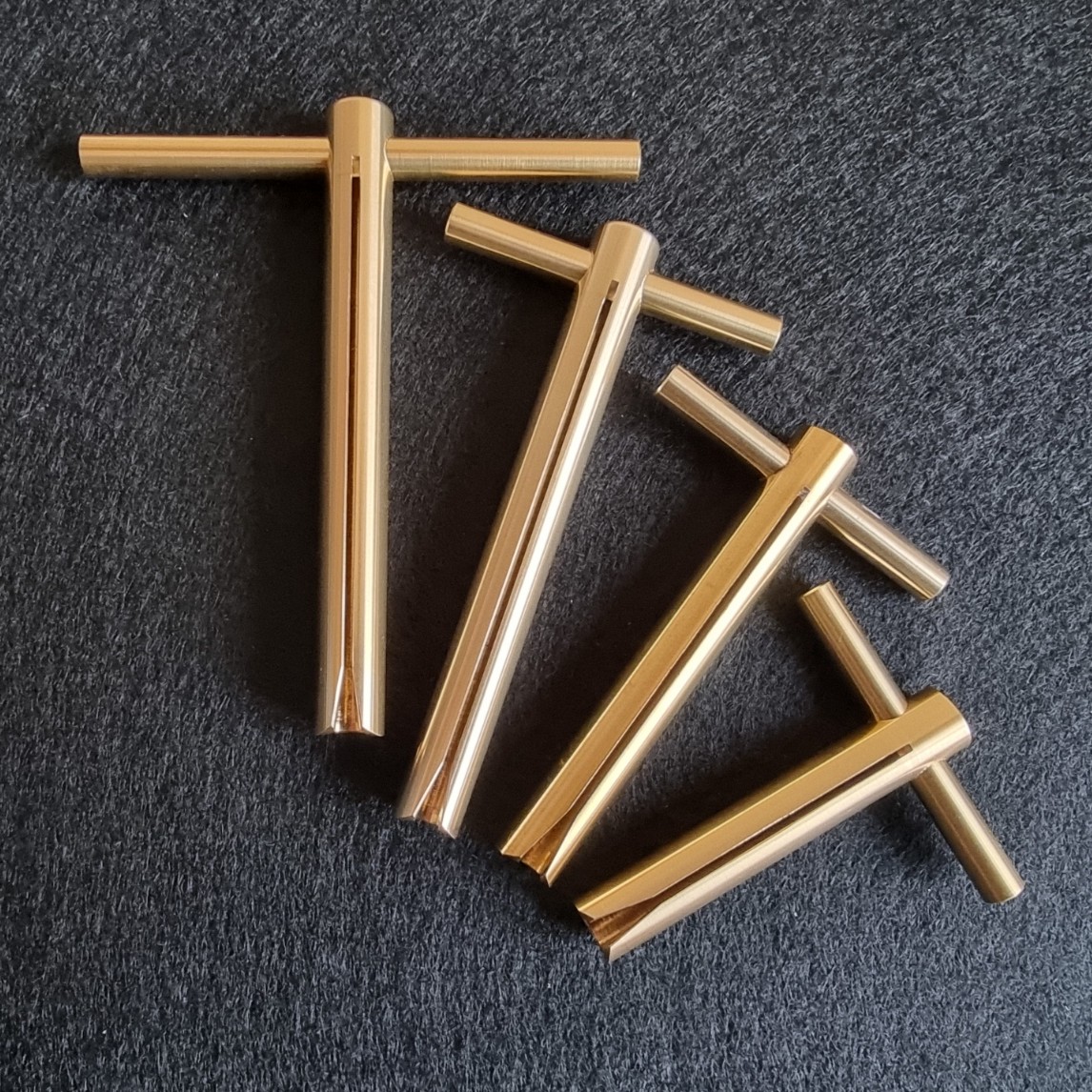 Tubenschlüssel Messing massiv